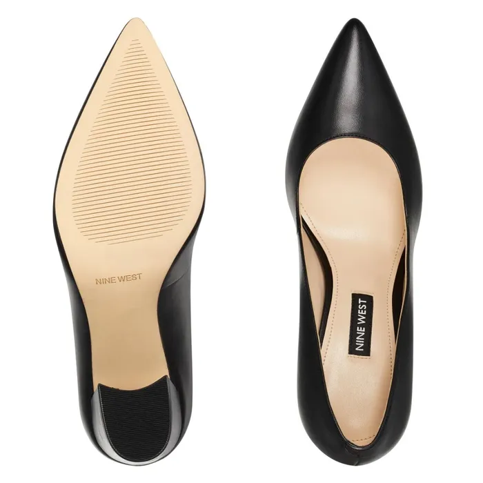 Cara Dress Pumps Black Leather Women Nine West Pumps Cara Dress Pumps Black Leather Women Nine West Pumps