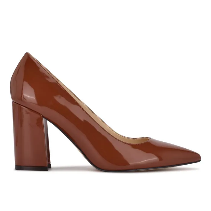 Cara Dress Pumps Brownclear Women Nine West Pumps