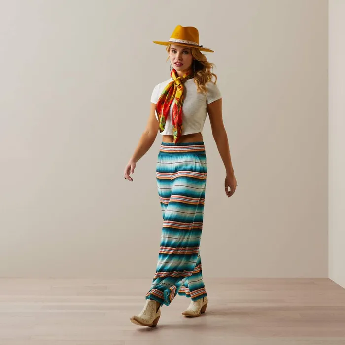 Carrillo Pant Serape Stripe Print Women Ariat Pants and Shorts Carrillo Pant Serape Stripe Print Women Ariat Pants and Shorts