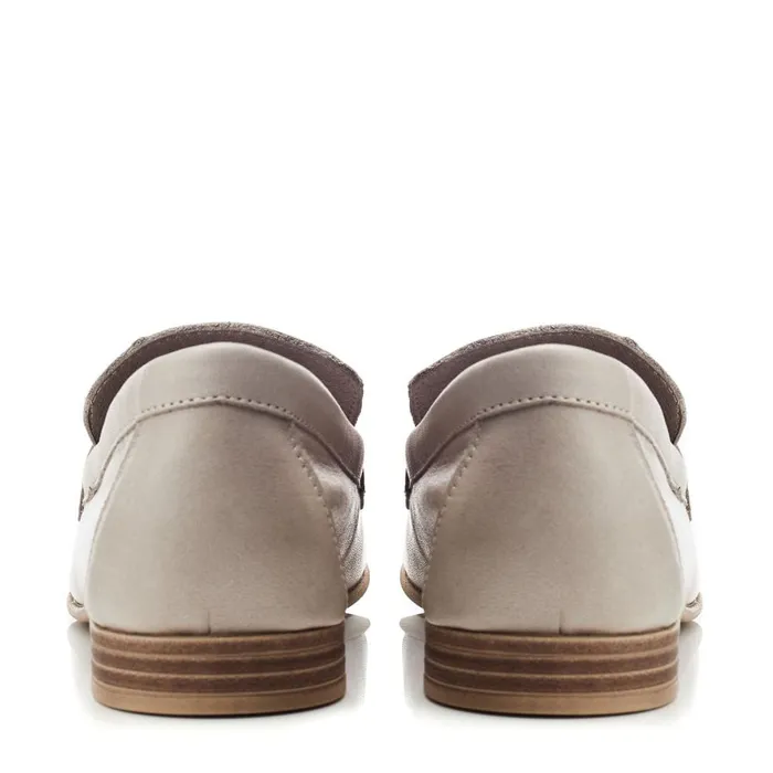 Casual Shoes Women Moda In Pelle Bsoleful BWinnie Beige Leather