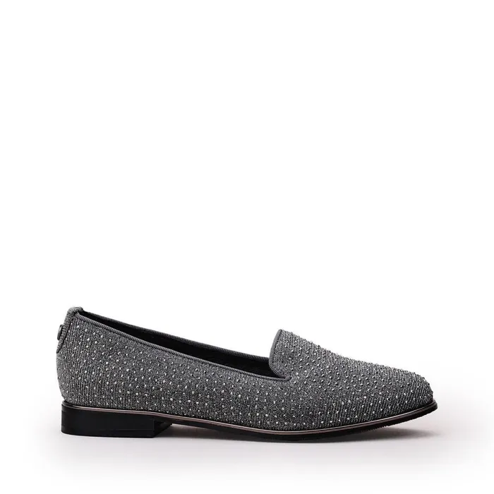Casual Shoes Women Moda In Pelle Emmas Pewter Textile