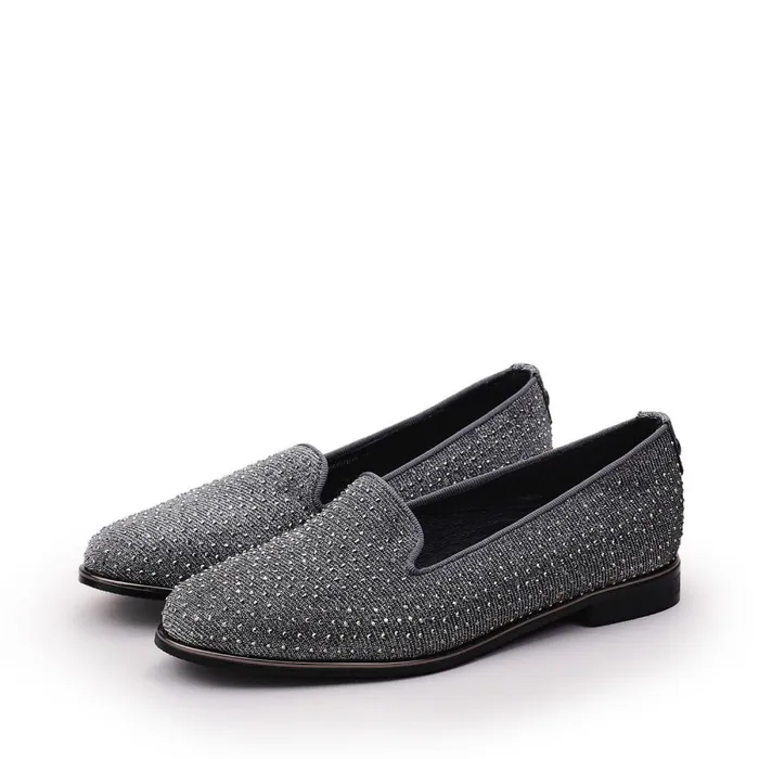 Casual Shoes Women Moda In Pelle Emmas Pewter Textile