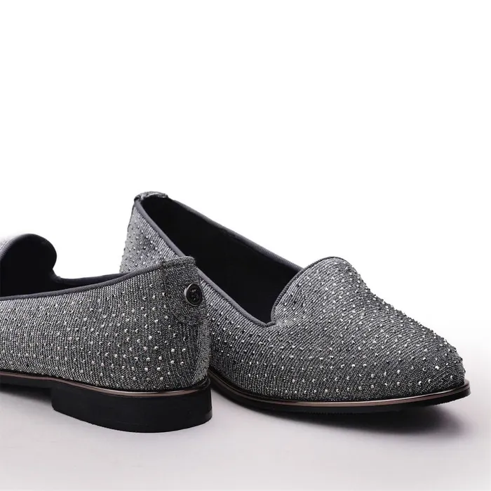 Casual Shoes Women Moda In Pelle Emmas Pewter Textile