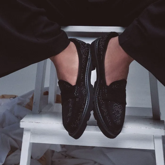 Casual Shoes Women Moda In Pelle Evony Jet Black Alcantara