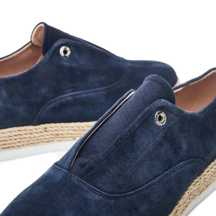 Casual Shoes Women Moda In Pelle Felicie Navy Suede