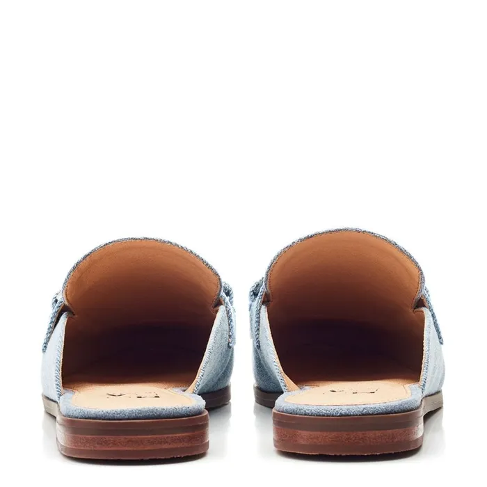 Casual Shoes Women Moda In Pelle Fernne Denim Textile