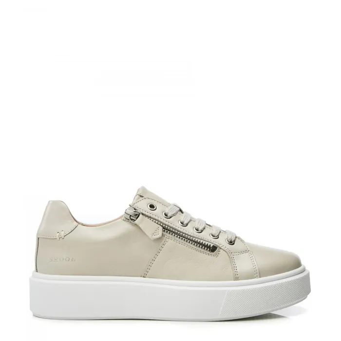 Casual Trainers Women Moda In Pelle Shoon Sh Idria Ice Leather