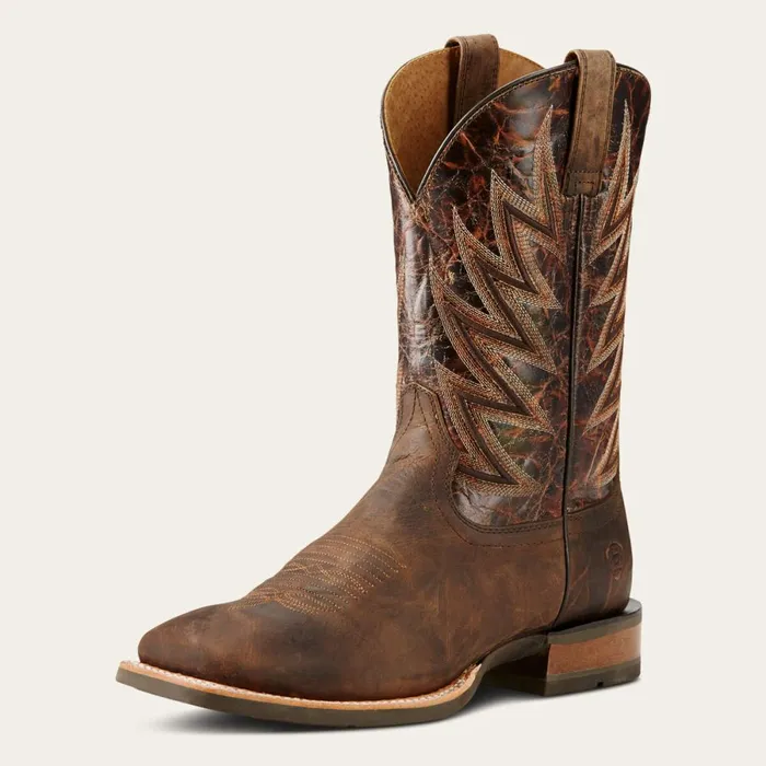 Challenger Western Boot Branding Iron Brown Men Ariat Western Boots