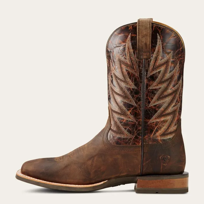 Challenger Western Boot Branding Iron Brown Men Ariat Western Boots Challenger Western Boot Branding Iron Brown Men Ariat Western Boots
