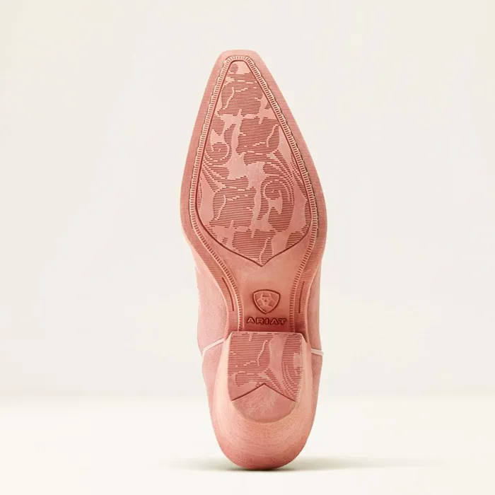 Chandler Western Boot Carnation Pink Suede Women Ariat Western Boots Chandler Western Boot Carnation Pink Suede Women Ariat Western Boots