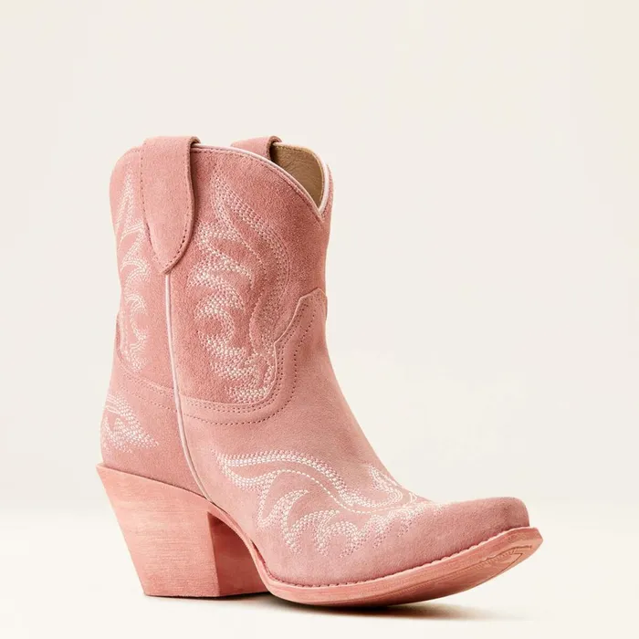 Chandler Western Boot Carnation Pink Suede Women Ariat Western Boots Chandler Western Boot Carnation Pink Suede Women Ariat Western Boots
