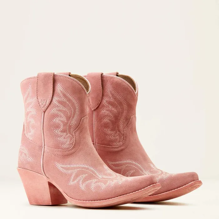 Chandler Western Boot Carnation Pink Suede Women Ariat Western Boots Chandler Western Boot Carnation Pink Suede Women Ariat Western Boots