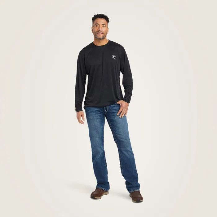 Charger Americana TShirt Black Men Ariat TShirts and Polos Charger Americana TShirt Black Men Ariat TShirts and Polos