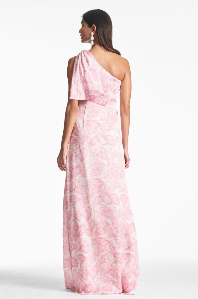 Chelsea Gown 8211 Rouge Damask Rose Women Sachin and Babi Formal