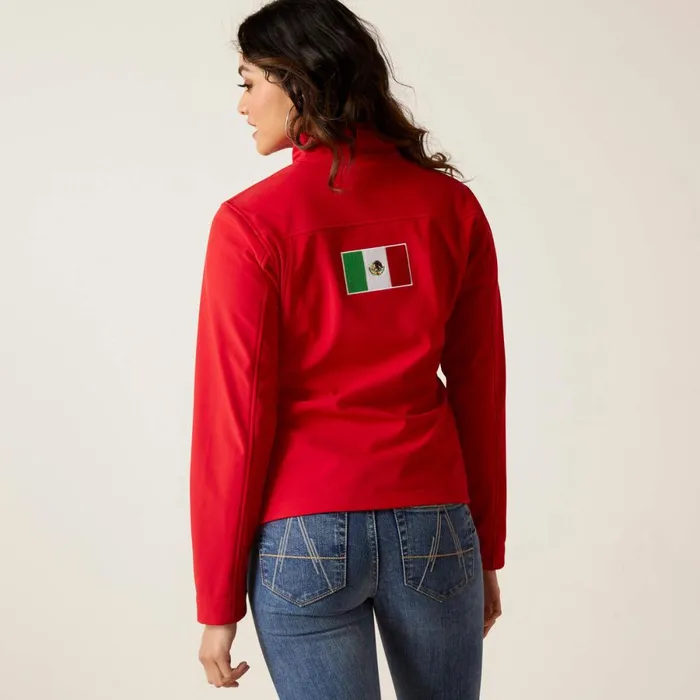 Classic Team Softshell MEXICO Jacket Red Women Ariat Jackets and Vests