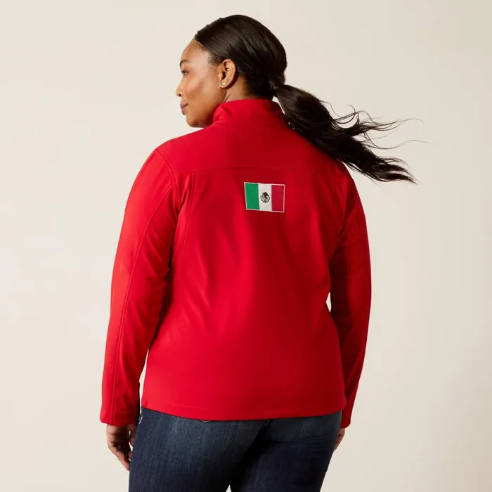 Classic Team Softshell MEXICO Jacket Red Women Ariat Jackets and Vests Classic Team Softshell MEXICO Jacket Red Women Ariat Jackets and Vests