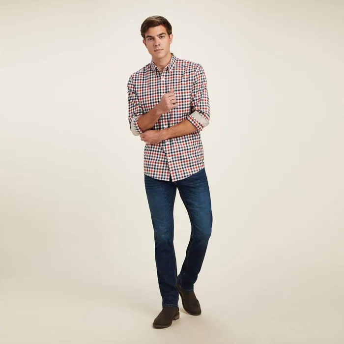 Clement Shirt Check Men Ariat Button Down Shirts Clement Shirt Check Men Ariat Button Down Shirts