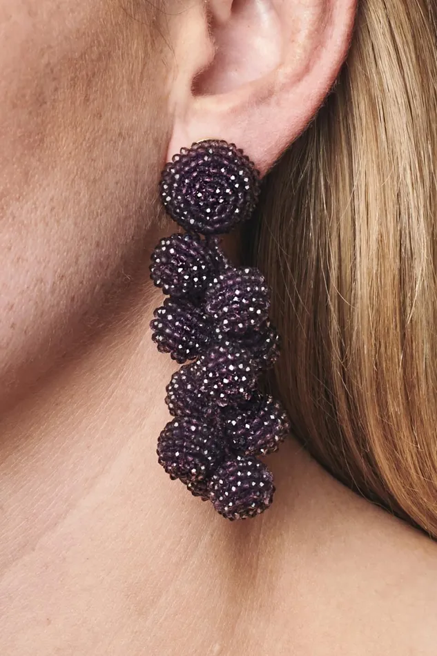 Coconuts Earrings 8211 Faceted Beads Women Sachin and Babi Earrings
