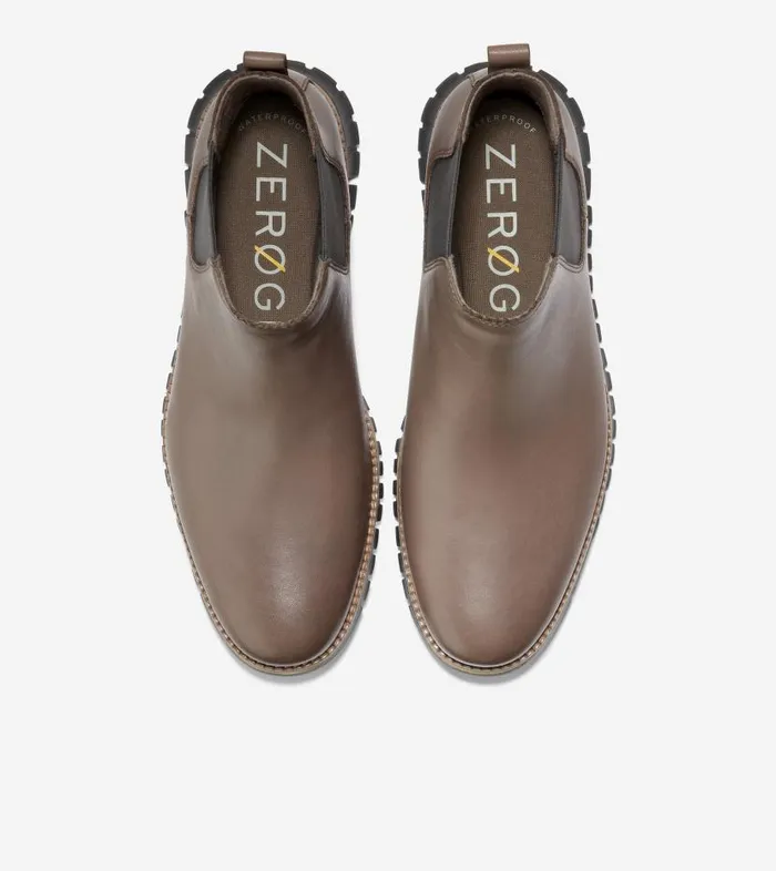 Cole Haan Boots Men Men039s ZERGRAND Chelsea Boot Brown Cole Haan Boots Men Men039s ZERGRAND Chelsea Boot Brown