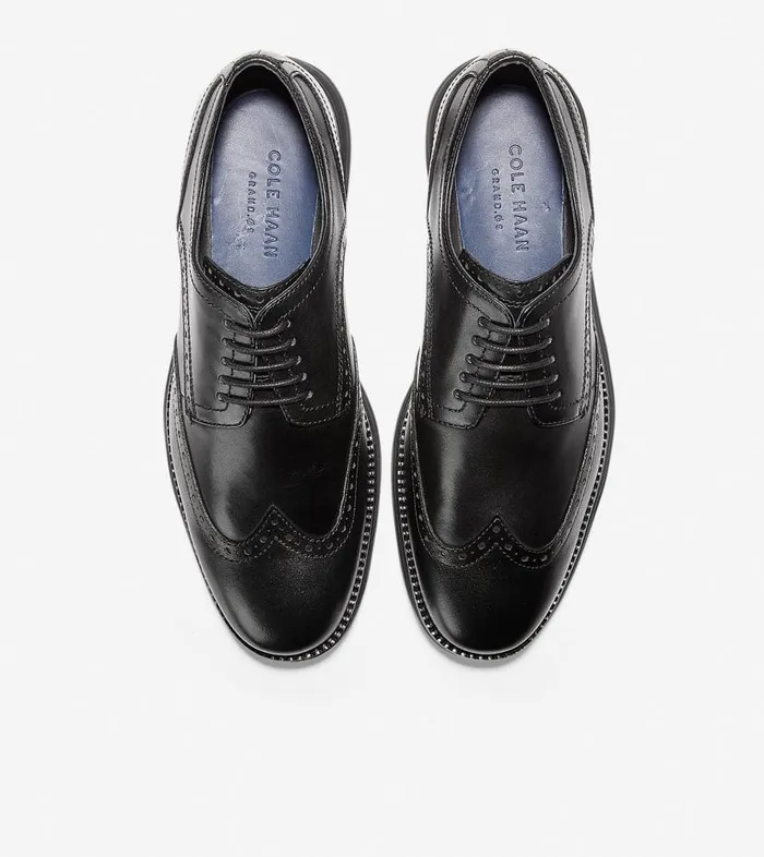 Cole Haan Dress Shoes Men Men039s riginalGrand Wingtip Oxford Black Cole Haan Dress Shoes Men Men039s riginalGrand Wingtip Oxford Black