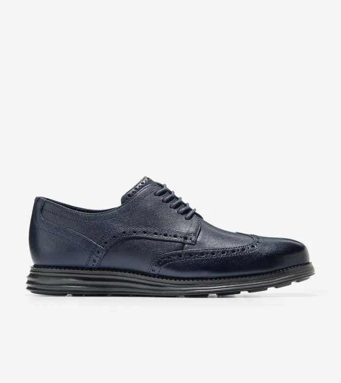Cole Haan Dress Shoes Men Men039s riginalGrand Wingtip Oxford Blue