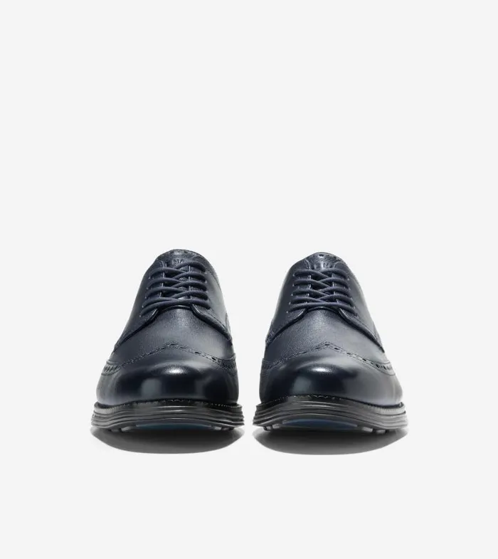Cole Haan Dress Shoes Men Men039s riginalGrand Wingtip Oxford Blue Cole Haan Dress Shoes Men Men039s riginalGrand Wingtip Oxford Blue