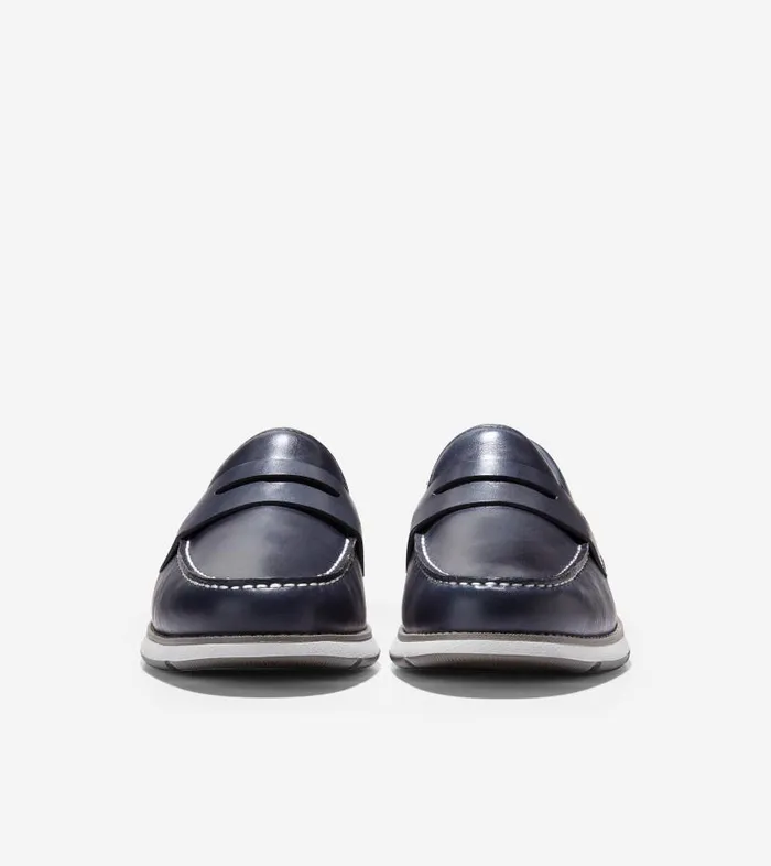 Cole Haan Loafers and Drivers Men Men039s 4ZERGRAND Loafer Blue Cole Haan Loafers and Drivers Men Men039s 4ZERGRAND Loafer Blue