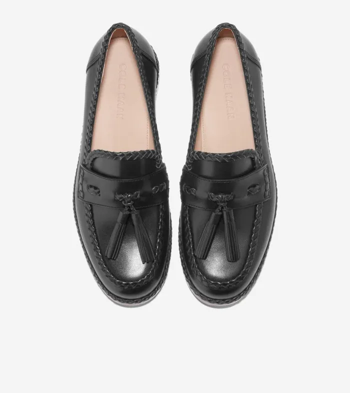 Cole Haan Loafers and Drivers Women Women039s CHANON TASSEL LOAFER Black Cole Haan Loafers and Drivers Women Women039s CHANON TASSEL LOAFER Black