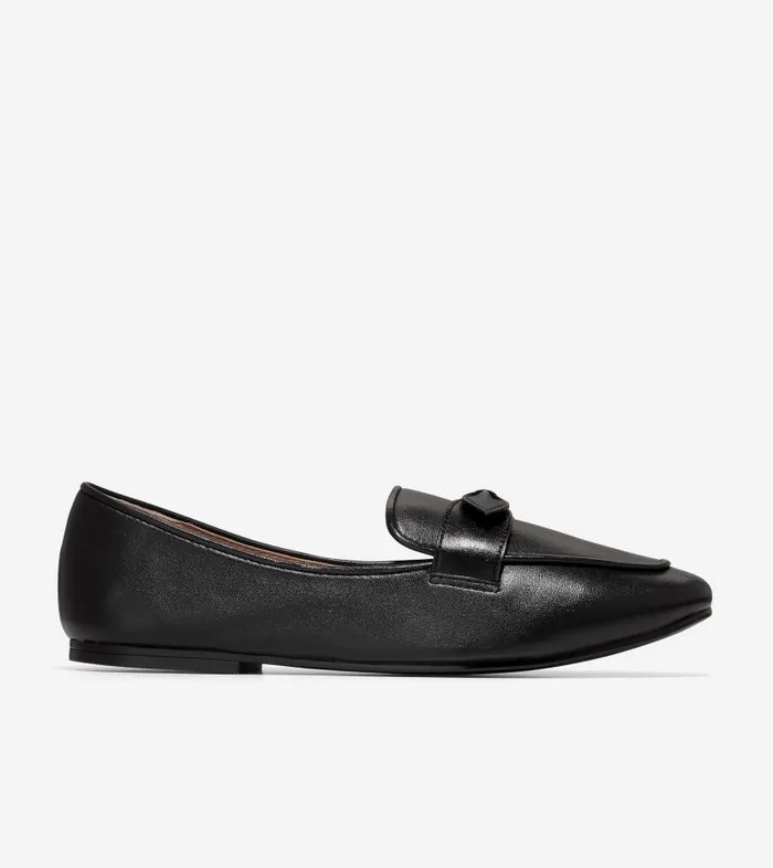Cole Haan Loafers and Drivers Women Women039s York Bow Loafer Black