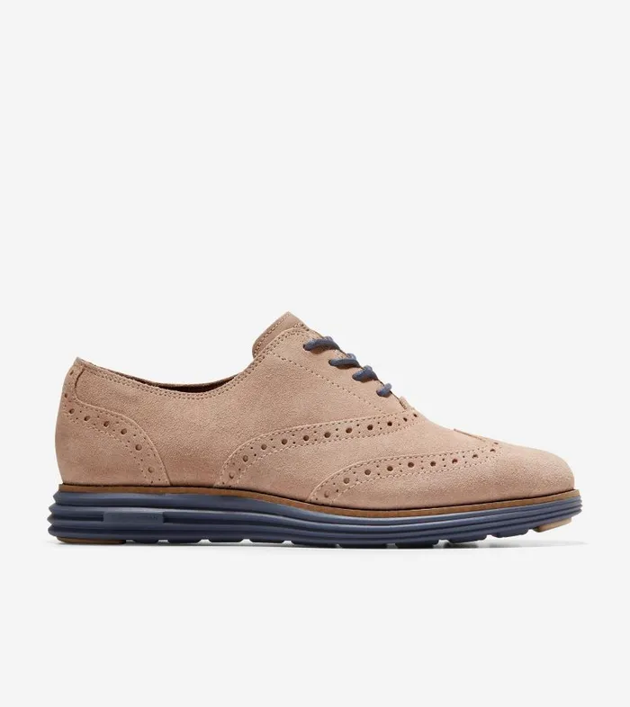 Cole Haan Oxfords Women Women039s riginalGrand Wingtip Beige