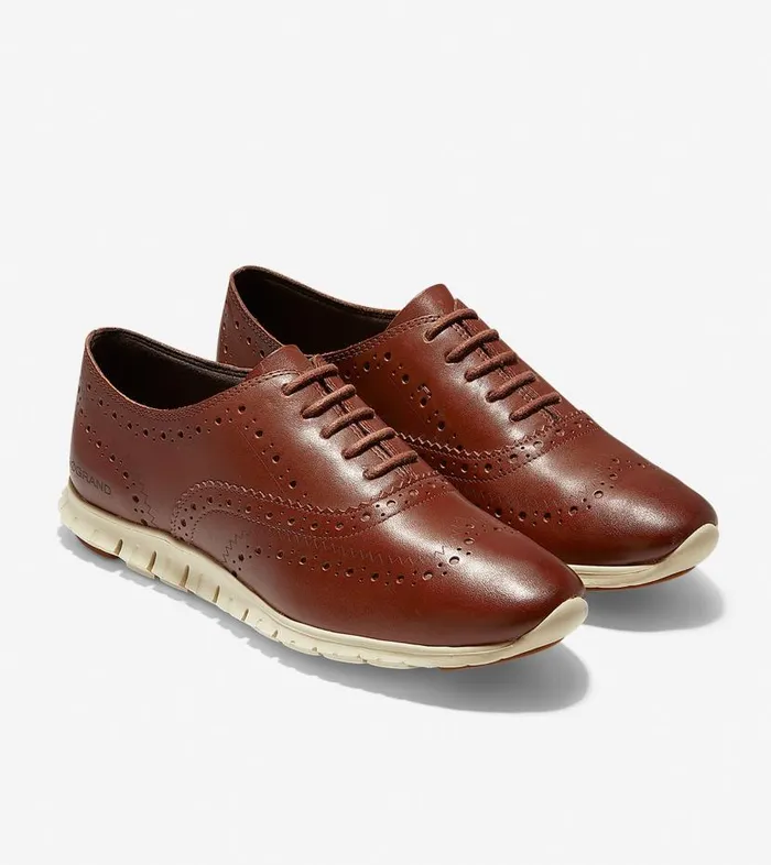 Cole Haan Oxfords Women Women039s ZERGRAND Wingtip Oxford Brown Cole Haan Oxfords Women Women039s ZERGRAND Wingtip Oxford Brown
