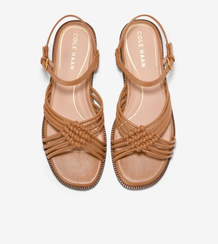 Cole Haan Sandals Women Women039s JITNEY KNOT SANDAL Brown Cole Haan Sandals Women Women039s JITNEY KNOT SANDAL Brown