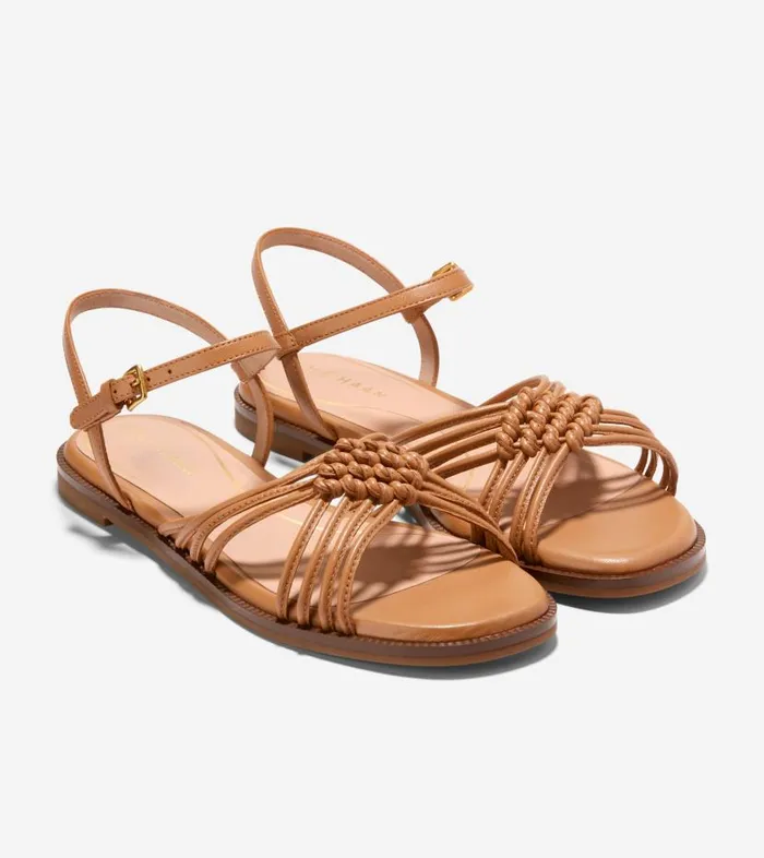 Cole Haan Sandals Women Women039s JITNEY KNOT SANDAL Brown Cole Haan Sandals Women Women039s JITNEY KNOT SANDAL Brown