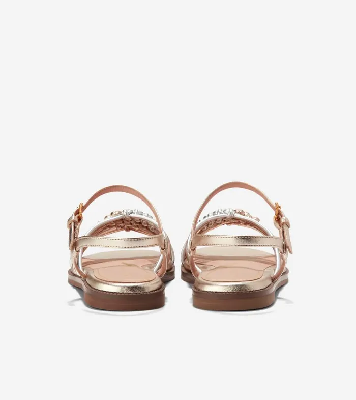 Cole Haan Sandals Women Women039s JITNEY KNOT SANDAL Gold Cole Haan Sandals Women Women039s JITNEY KNOT SANDAL Gold