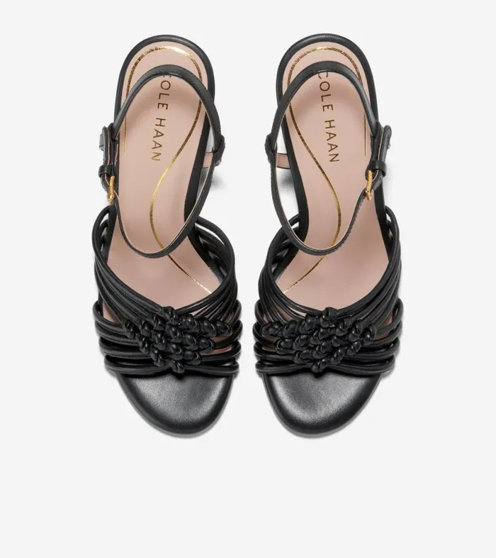 Cole Haan Sandals Women Women039s JITNEY KNOT WEDGE Black Cole Haan Sandals Women Women039s JITNEY KNOT WEDGE Black