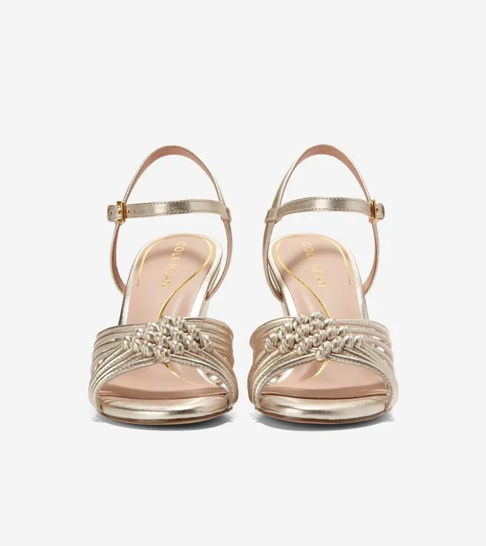 Cole Haan Sandals Women Women039s JITNEY KNOT WEDGE Gold Cole Haan Sandals Women Women039s JITNEY KNOT WEDGE Gold