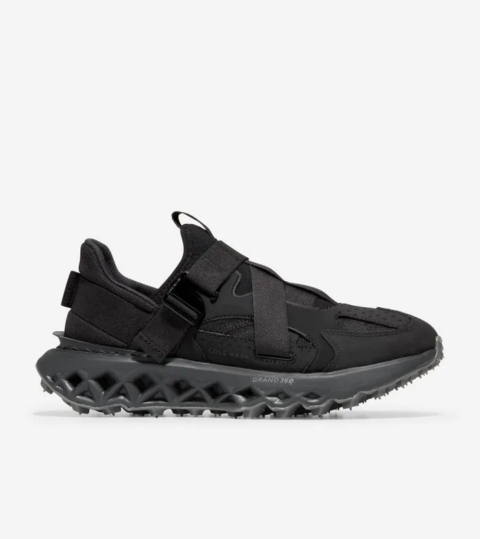 Cole Haan Sneakers Men Men039s 5ZERGRAND Monk Strap Running Shoe Black