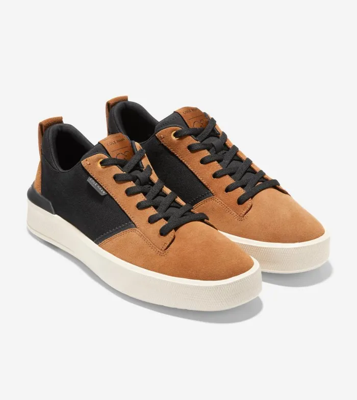 Cole Haan Sneakers Men Men039s GrandPr Crew Sneaker Orange Cole Haan Sneakers Men Men039s GrandPr Crew Sneaker Orange