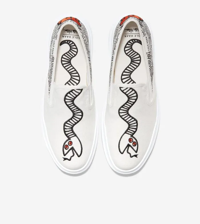 Cole Haan Sneakers Women Women039s Cole Haan X Keith Haring GrandPr Rally SlipOn Sneaker White Cole Haan Sneakers Women Women039s Cole Haan X Keith Haring GrandPr Rally SlipOn Sneaker White