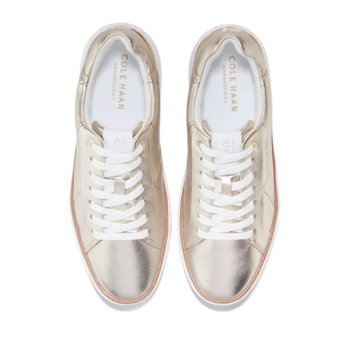 Cole Haan Tennis Women Women039s GrandPr Topspin Puffer Sneaker Silver