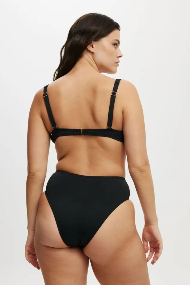 Cotton On Bikinis Highwaisted Cheeky Bikini Bottom Black 8211 Women Cotton On Bikinis Highwaisted Cheeky Bikini Bottom Black 8211 Women