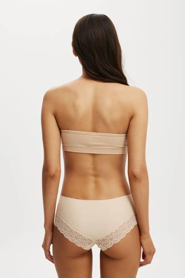Cotton On Bras Seamless Sweetheart Padded Bandeau Frappe 8211 Women