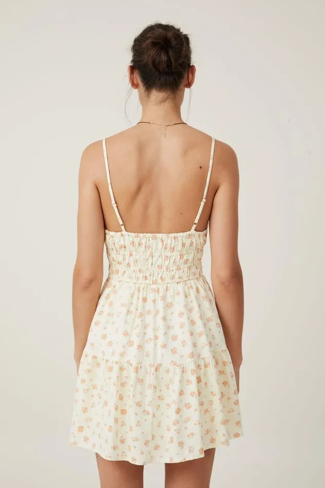 Cotton On Dresses Haven Tiered Mini Dress Indira Ditsy Butter 8211 Women
