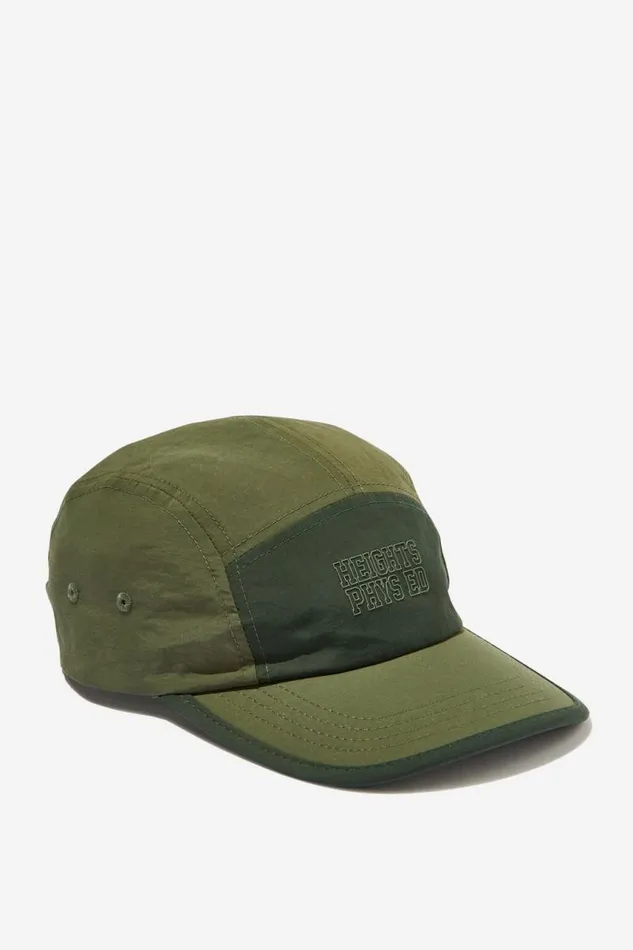 Cotton On Hats and Beanies Nylon 5 Panel Hat Khakiheights Phys Ed 8211 Men