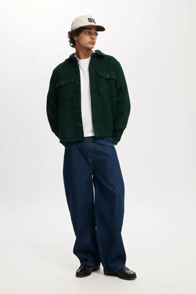 Cotton On Jackets Beckley Overshirt Emerald 8211 Men Cotton On Jackets Beckley Overshirt Emerald 8211 Men