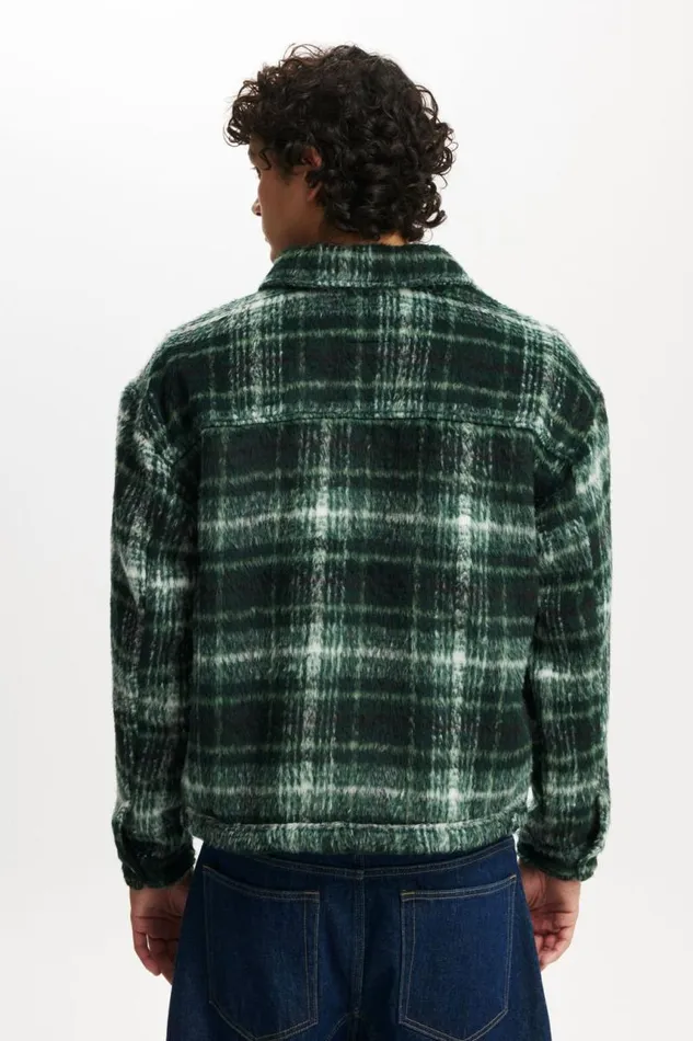 Cotton On Jackets Harrington Jacket Green Check 8211 Men Cotton On Jackets Harrington Jacket Green Check 8211 Men