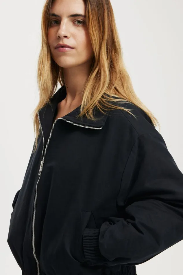 Cotton On Jackets Scout Collared Bomber Jacket Midnight 8211 Women