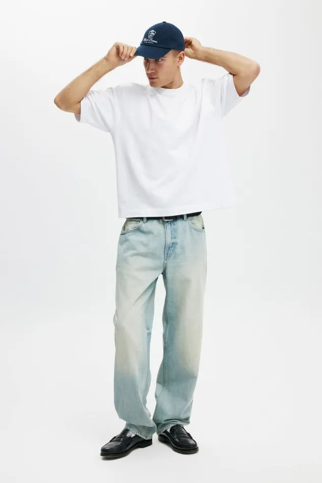 Cotton On Jeans Baggy Jean Halen Blue 8211 Men