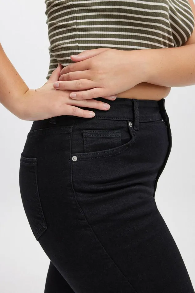 Cotton On Jeans High Rise Skinny Jean Black 8211 Women Cotton On Jeans High Rise Skinny Jean Black 8211 Women