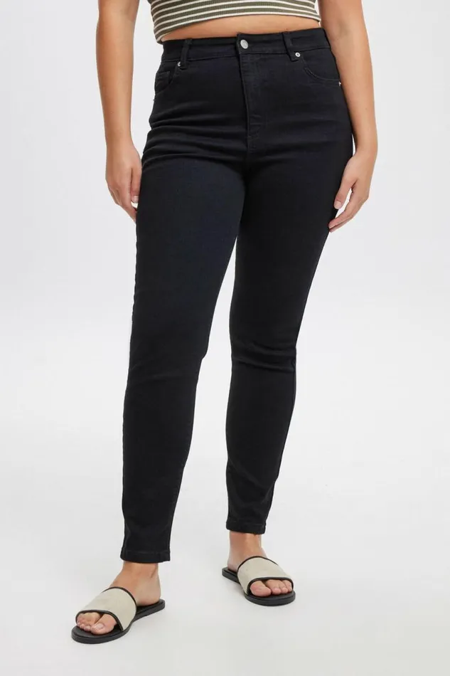 Cotton On Jeans High Rise Skinny Jean Black 8211 Women Cotton On Jeans High Rise Skinny Jean Black 8211 Women